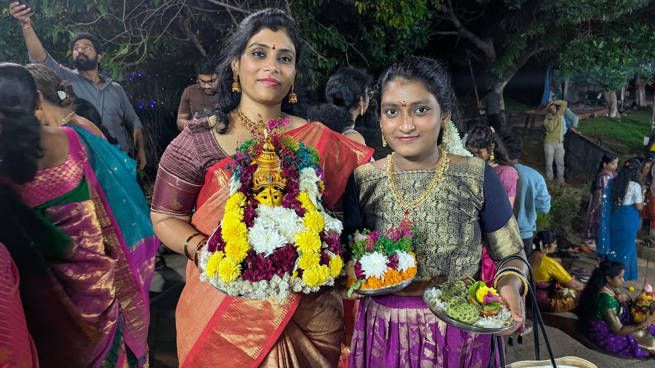 🔴బ్రతుకమ్మ పండుగ లైవ్ 📍 THANK BAND || @Sriindia01 || JAI BHAVANI MATA 🙇🛕🙏