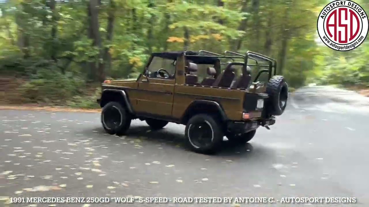 Mercedes Benz 250GD &ldquo;Wolf&rdquo; 1991 года выпуска &ndash; тест-драйв Антуана С. &ndash; Autosport Designs