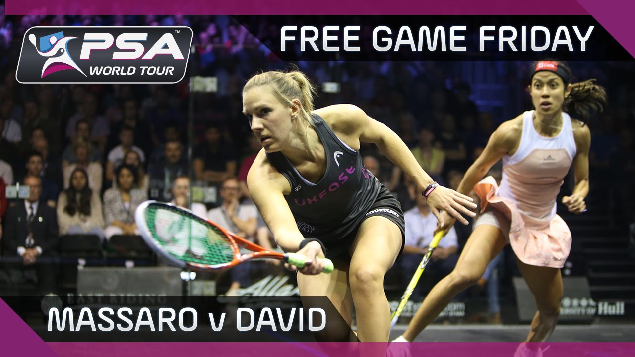 Squash: Free Game Friday - Massaro v David - British Open 2015