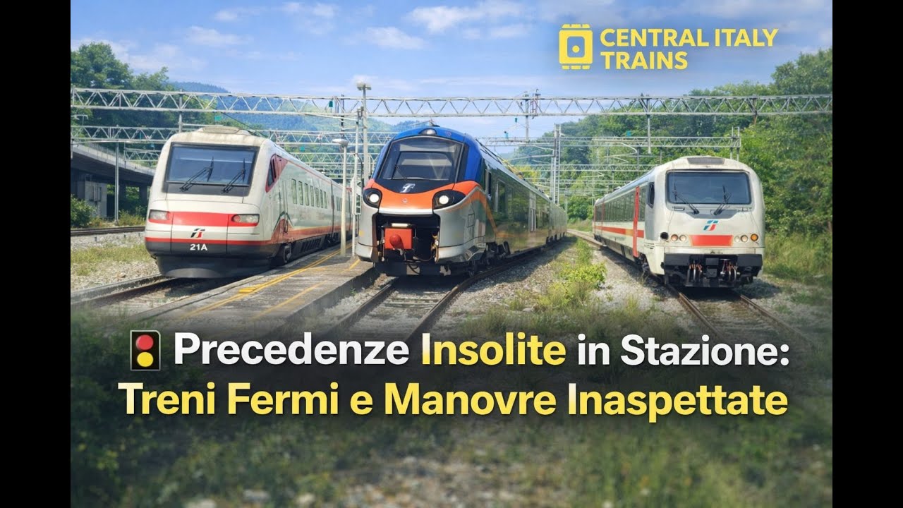 🚦 Precedenze Insolite in Stazione: Treni Fermi e Manovre Inaspettate