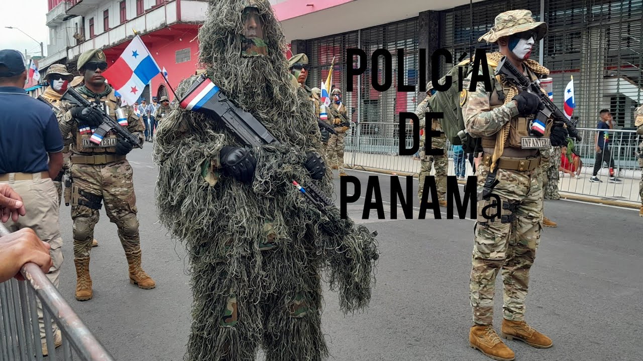 Desfiles de Aeronaval y Senafront,Policía de Panamá #2