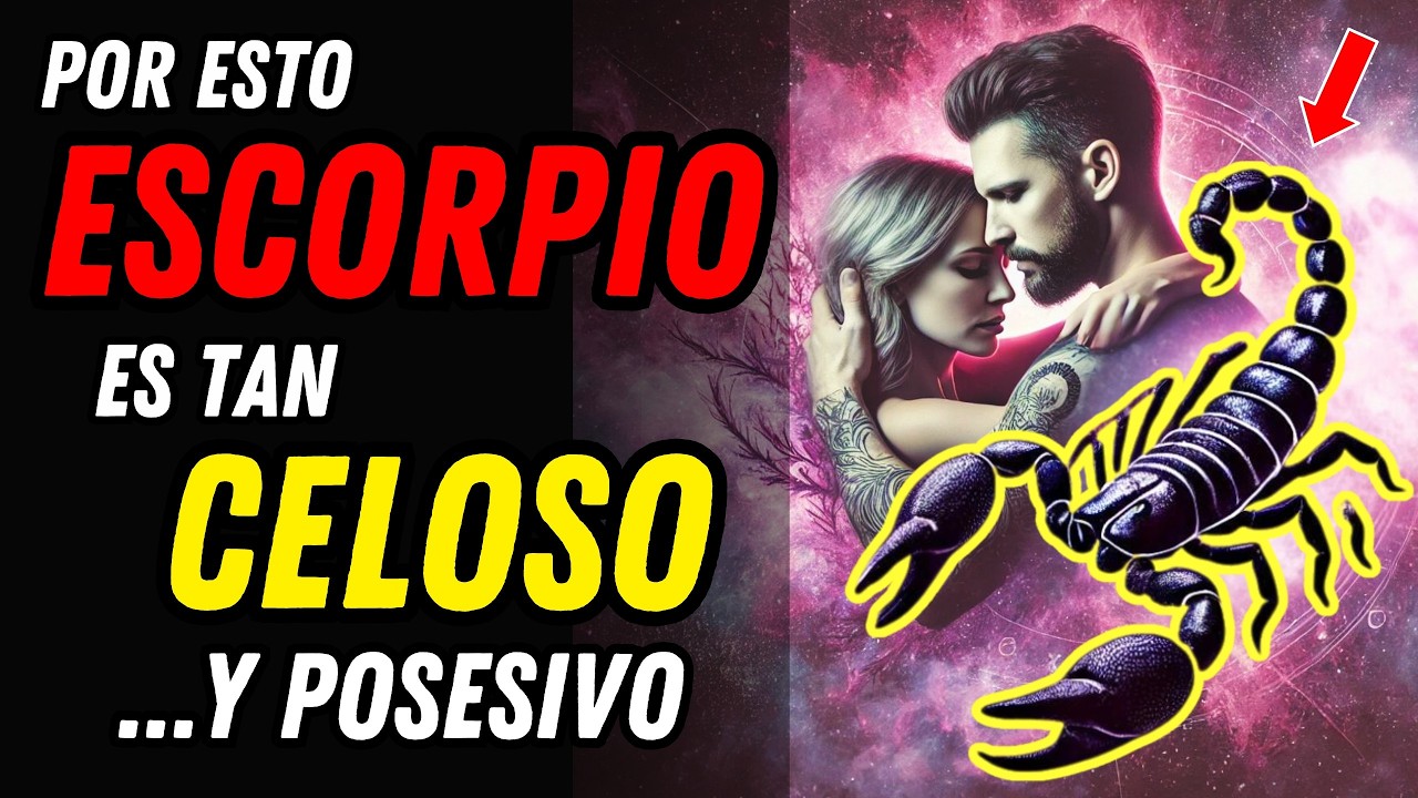 ¿POR QUÉ ESCORPIO ES TAN POSESIVO Y CELOSO EN EL AMOR? ❤🦂 El Lado Oscuro del Amor Escorpiano