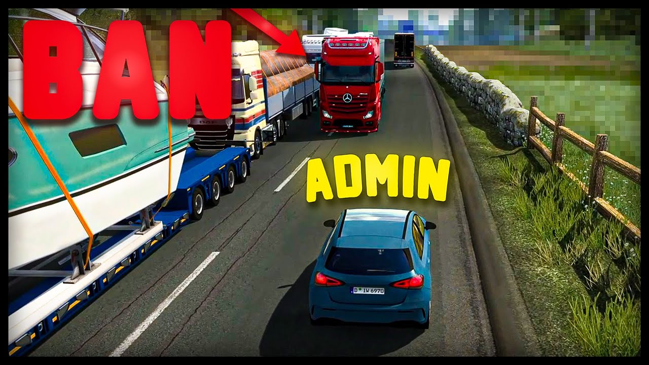 OVERTAKER vs UNDERCOVER POLICE 💥| TruckersMP
