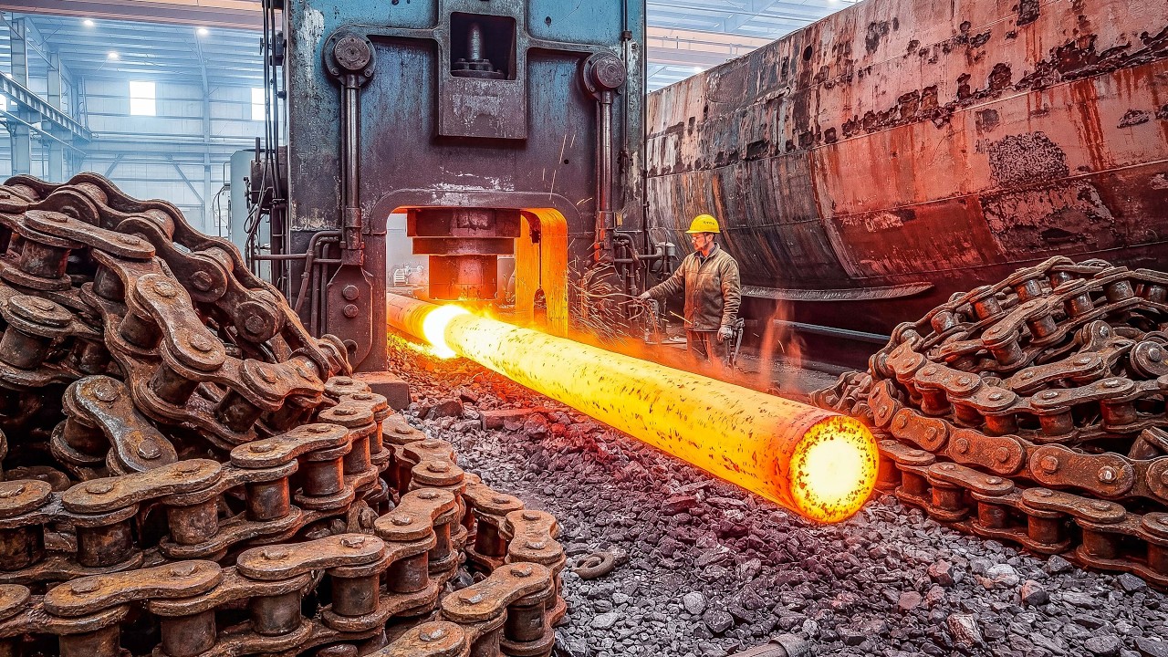 How Factories Turn Old Chains Into High-Performance Mechanical Parts