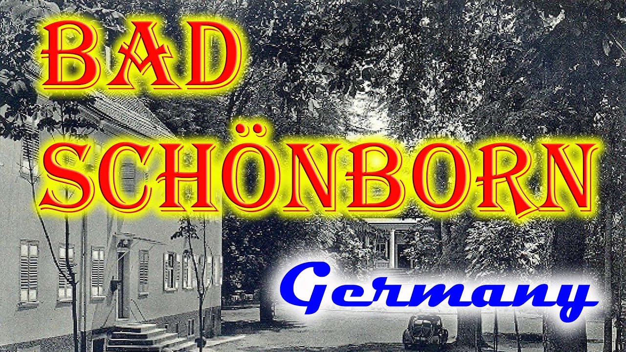 Old photos of Bad Sch&ouml;nborn, Baden-W&uuml;rttemberg, Germany - Alte Fotos von Bad Sch&ouml;nborn