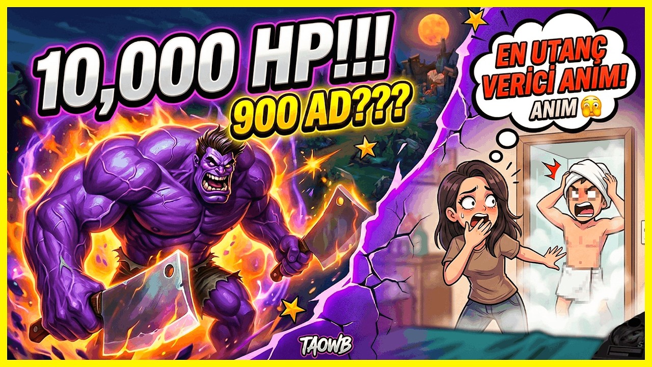 KIZIN KARŞISINA ÇIPLAK ÇIKTIM... (Ve 10K HP Mundo Oynadım)