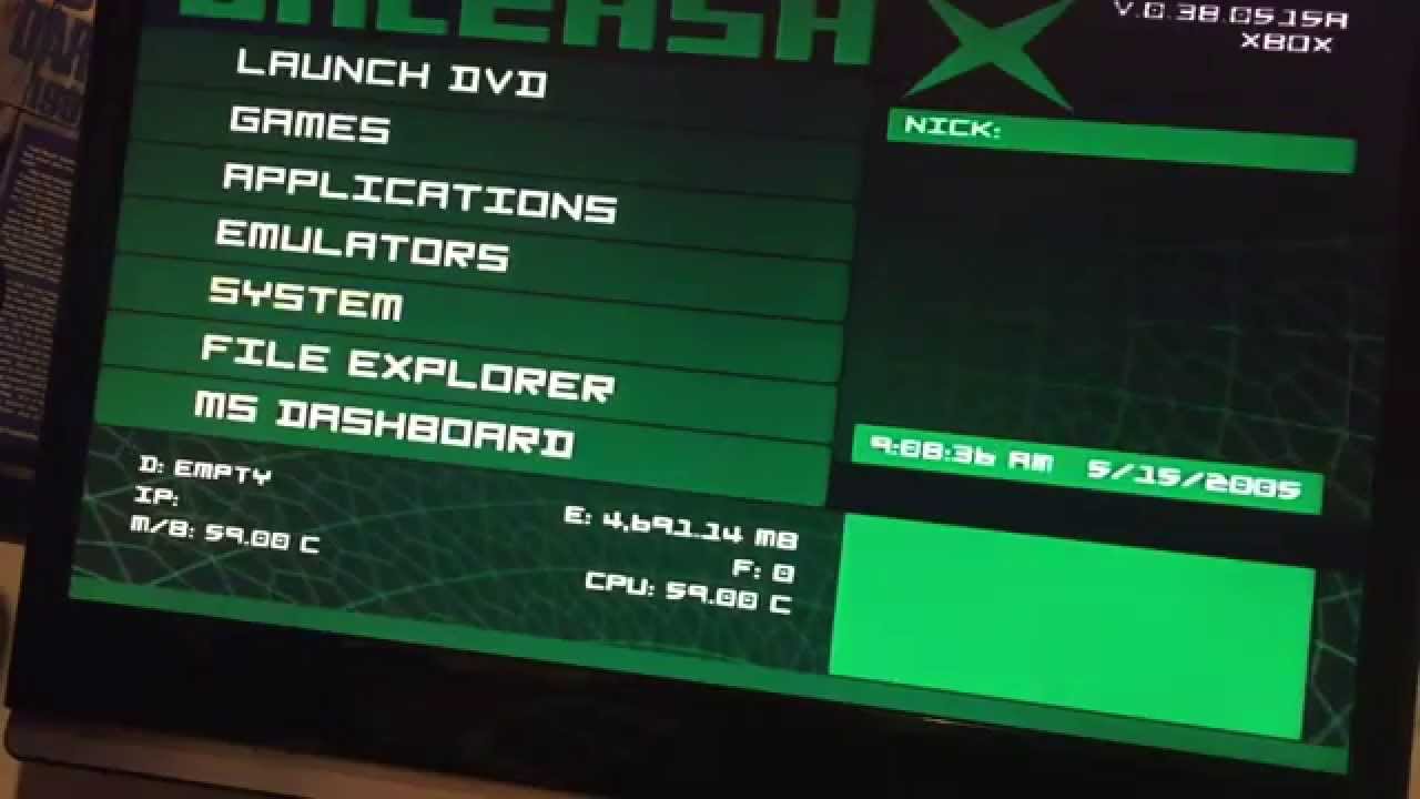 Xbox Original: How to softmod