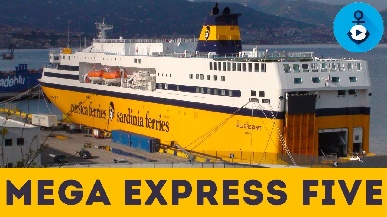 Mega Express Five, scopri gli interni del traghetto