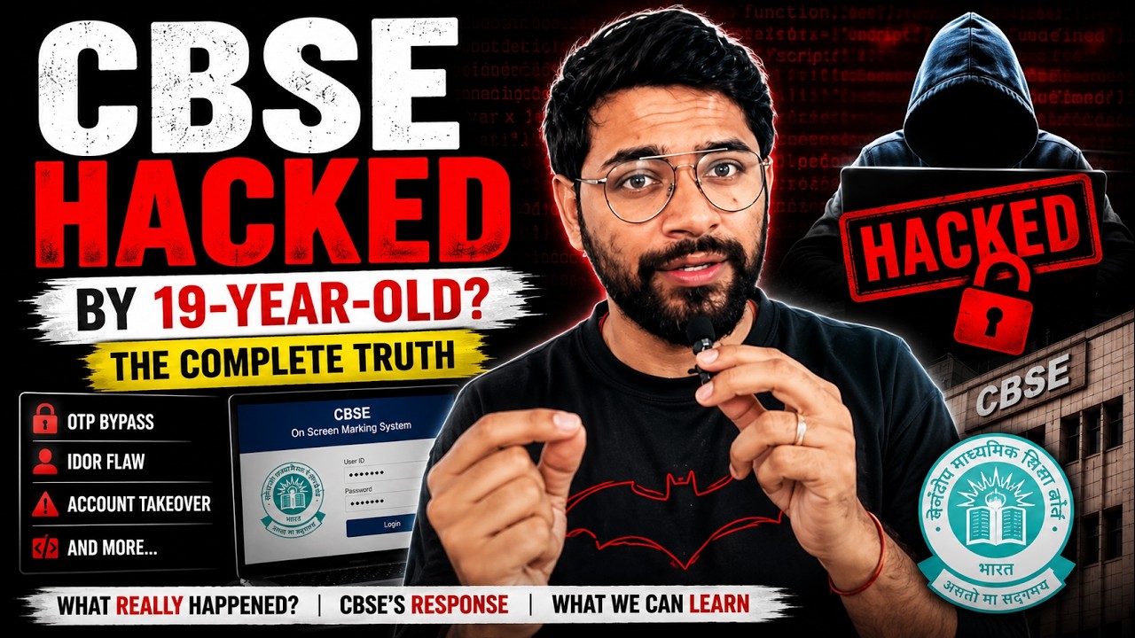 CBSE HACKED By 19-Year-Old? The Complete Truth