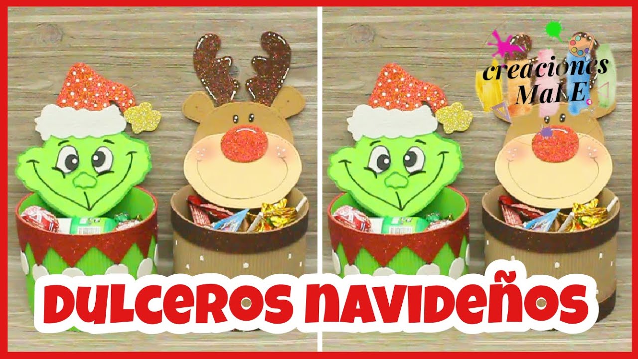 DULCEROS NAVIDEÑOS || DIY