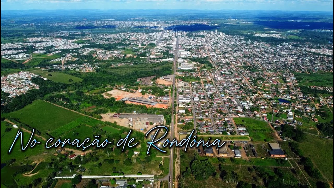 JI PARAN&Aacute; - Vista por cima