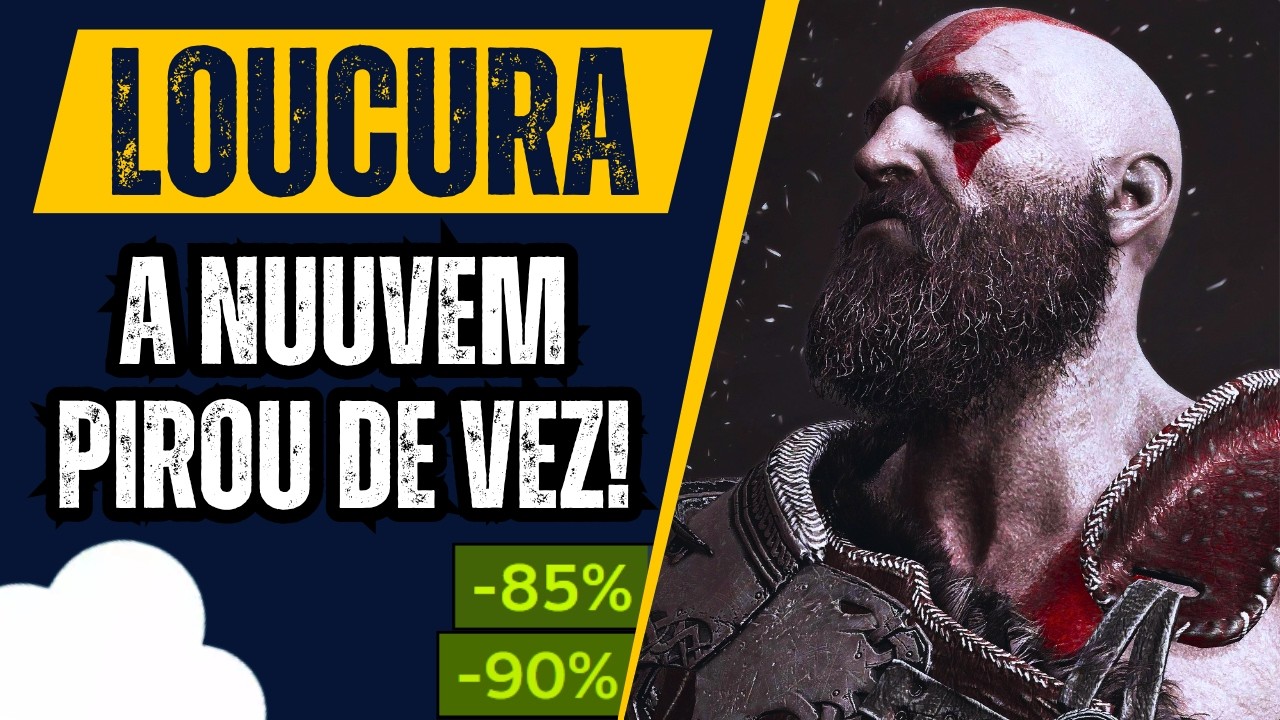 CORRE! PROMO&Ccedil;&Atilde;O ESQUENTA BLACK FRIDAY da Nuuvem traz CUPOM de DESCONTO e JOGOS BARATOS na Steam