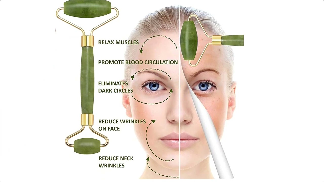 Flfwlass contour facial roller and massager | #facialroller #massager