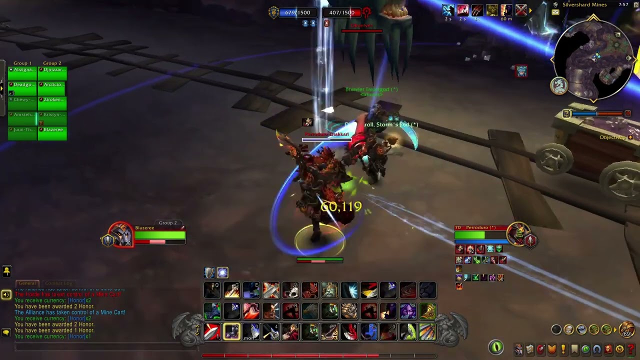 Arms Warrior - (Battlegrounds Pvp Highlights #1) - Wow Dragonflight 10.2
