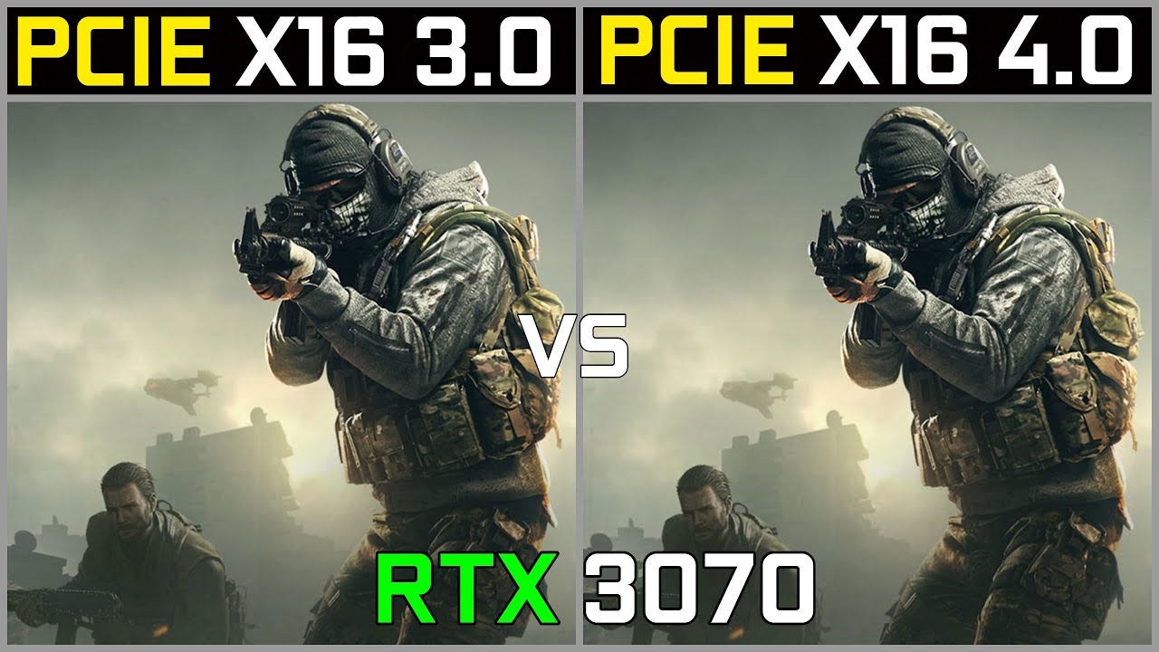 PCIe 4.0 vs PCIe 3.0 RTX 3070 + Ryzen 5 5600X | Test in 8 Games