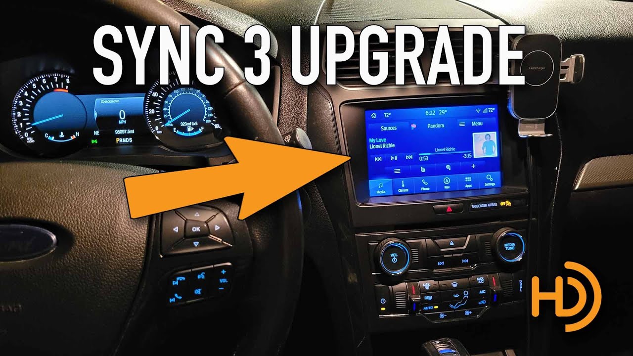 Sync 2 to Sync 3 UPGRADE - 2011-2016 Explorer  - Add Android Auto and Apple CarPlay
