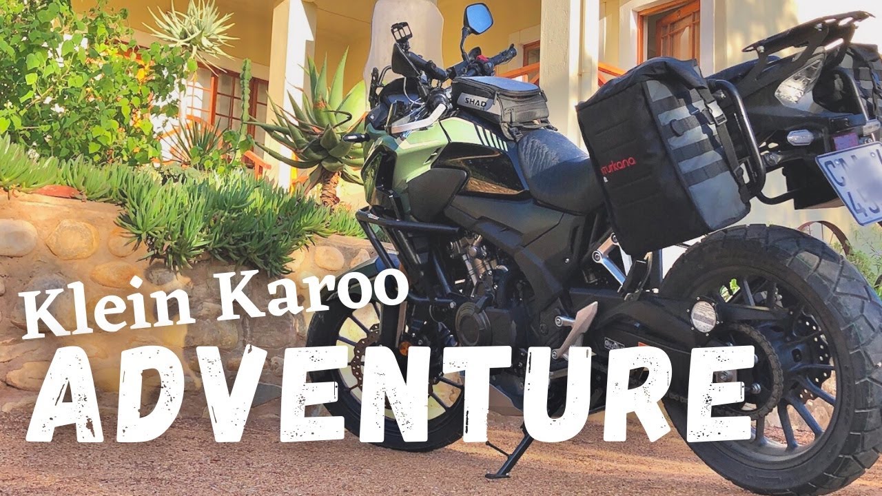 RIDING INTO THE DESERT - HONDA CB500X - Koedoeskloof, Klein Karoo, South Africa - Ep.15 🇿🇦