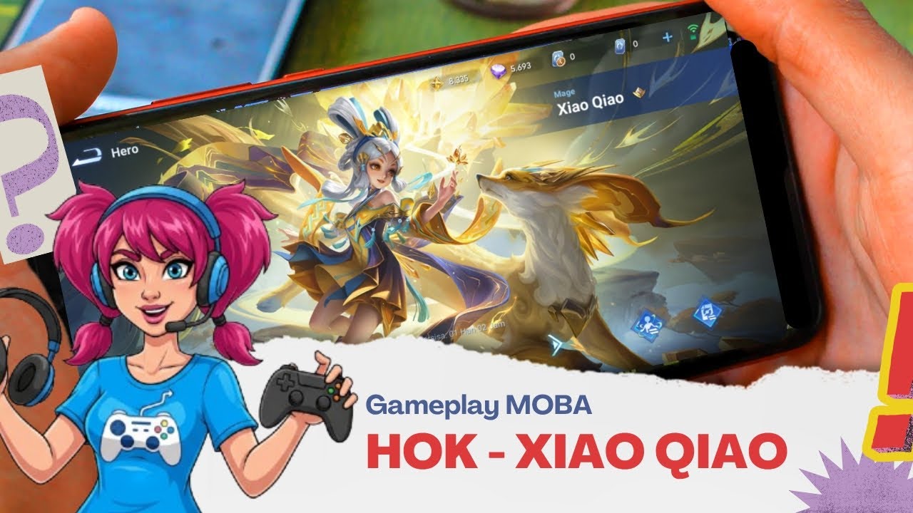 HOK - Honor of Kings | Hero Xiao Qiao | Mid Lane - Lincah dan Damage Sakit