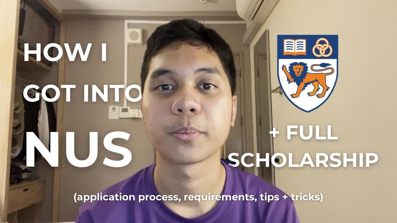How I Got Into NUS with a Full Ride ASEAN Undergraduate Scholarship (International IB Student)