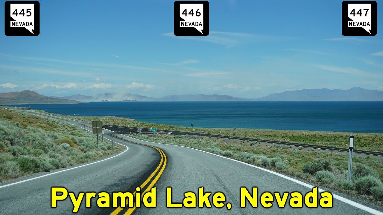 Driving Around Pyramid Lake, Nevada | Nevada's Largest Natural Lake