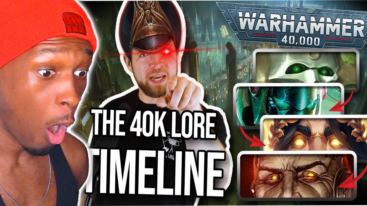 REACTING To Bricky! - What is Warhammer 40,000? | Timeline of 40k Lore