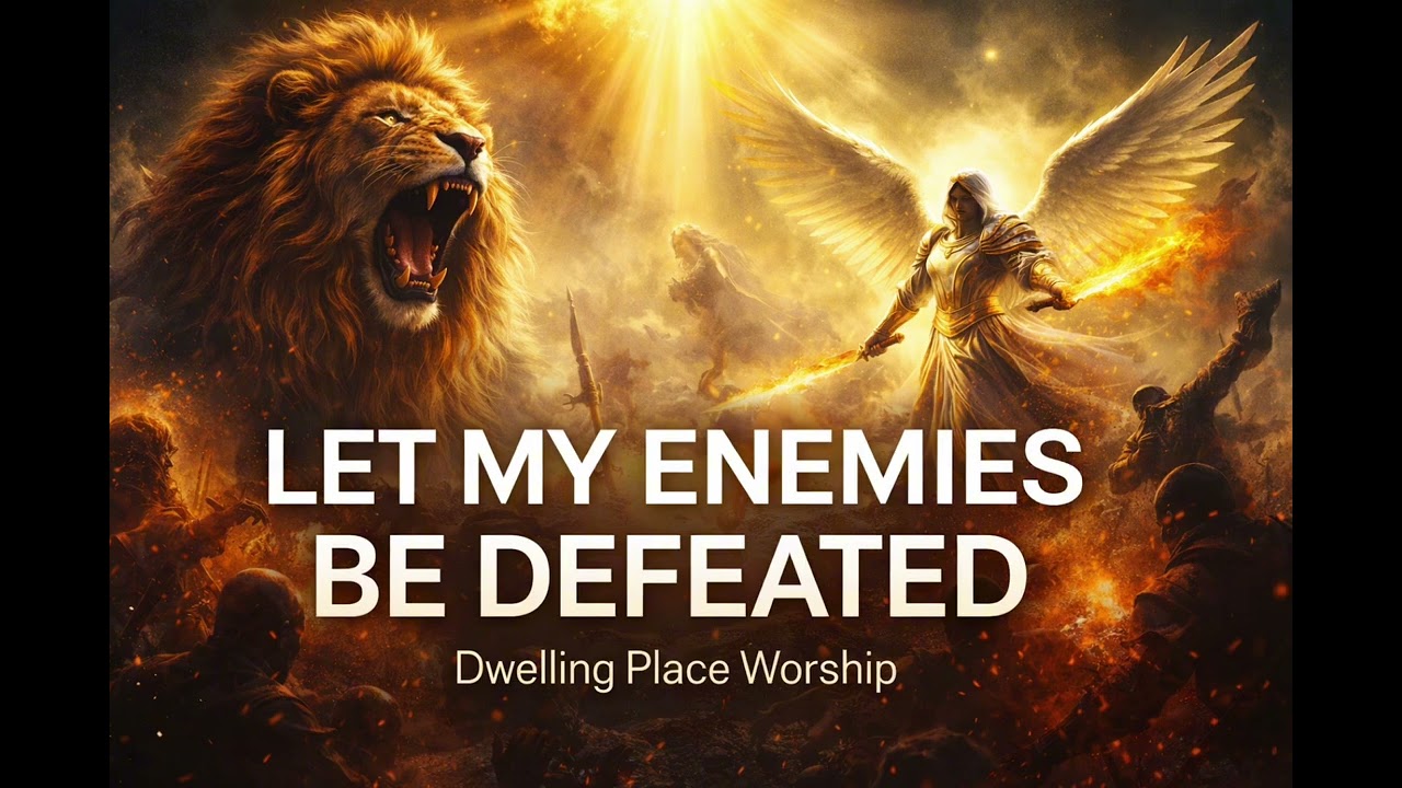 LET MY ENEMIES BE DEFEATED .