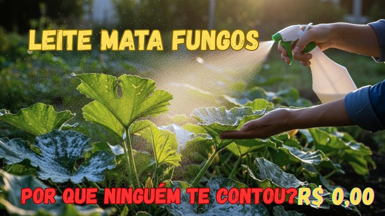 Esse Líquido da Sua Geladeira Mata Fungos Melhor Que Agrotóxico (E Ninguém Te Conta Por Quê)