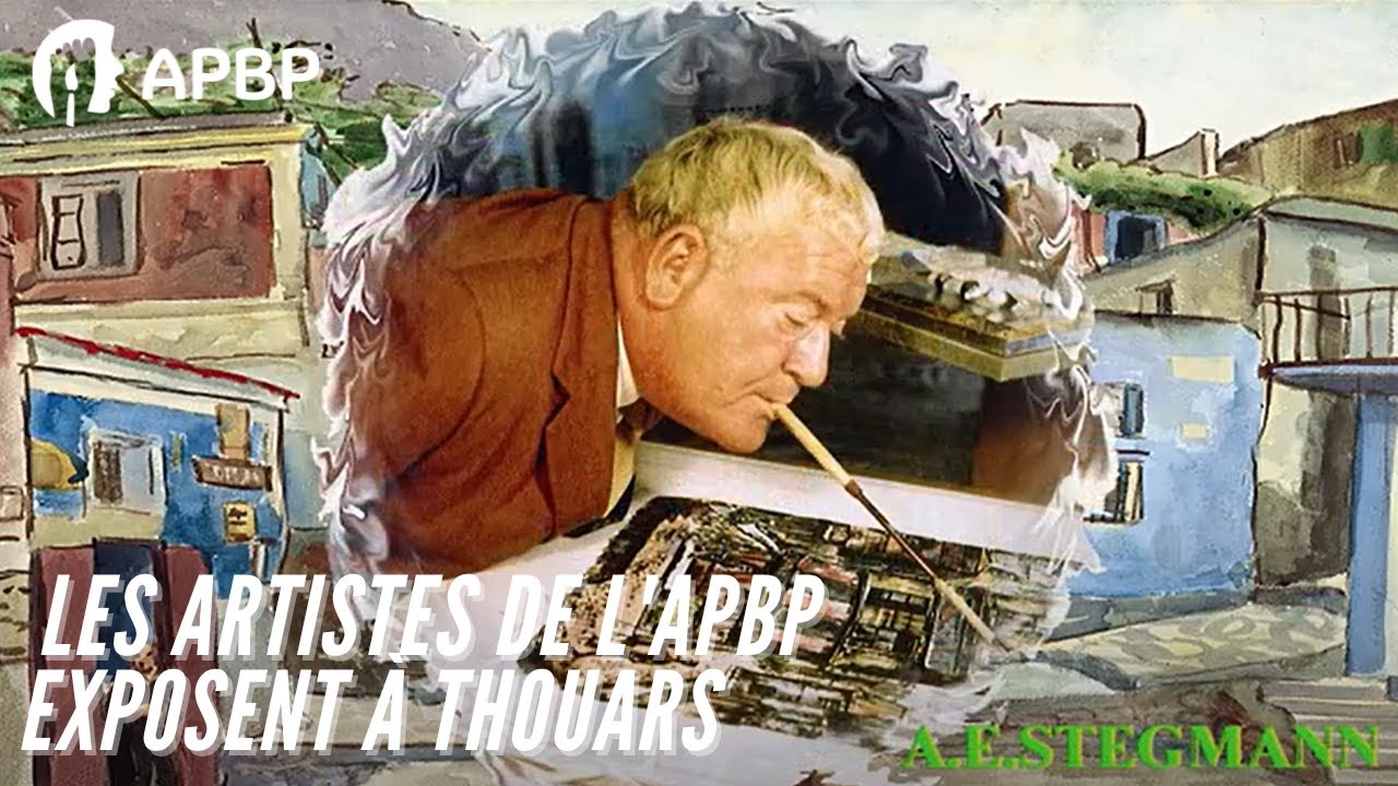 Artistes Peignant de la Bouche et du Pied en expo à Thouars - APBP