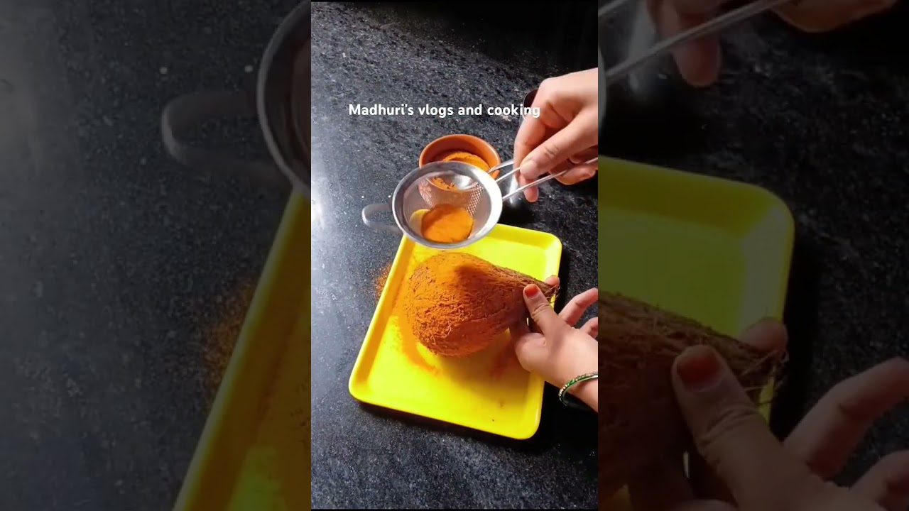 Simple Kalasam Decoration With Coconut 