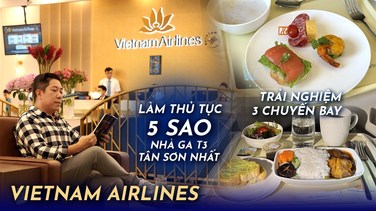 [M9] #461: Làm thủ tục hàng không 5 sao lần đầu có ở sân bay Việt Nam | Yêu Máy Bay