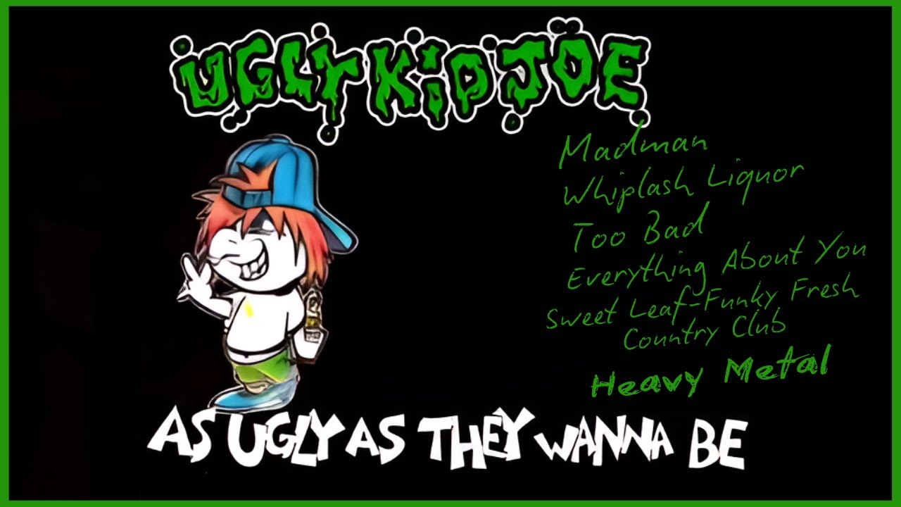 Ugly Kid Joe - As Ugly As They Wanna Be (Full Album) | Back to the Roots of Grunge and Hard Rock!