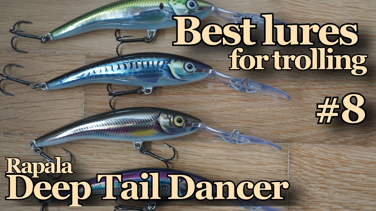 Best lures for Trolling # 8  -  Rapala Deep Tail Dancer - New  colors