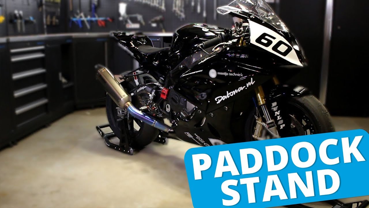 Paddockstand set MotoGP voor + achter - Rintje Ritsma laat 't zien | Datona.nl