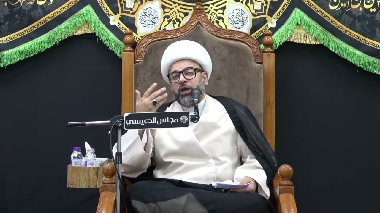 نبي الله سليمان (ع) وقصة رد الشمس له - الشيخ ياسين الجمري - مجلس الدعيسي