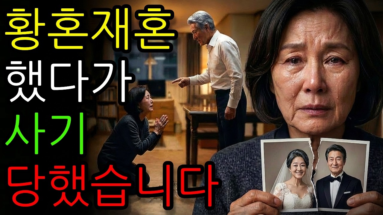 황혼재혼 1억 5천 뜯기고 보니 30년 친구가 한 패였습니다  | 노후사연 | 시니어사연 | 오디오북 | 실화사연 |