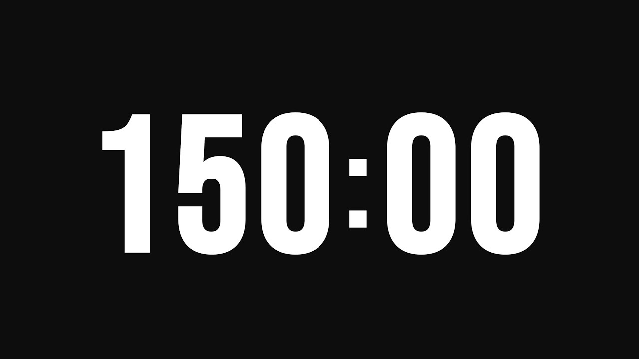 150 Minute Timer