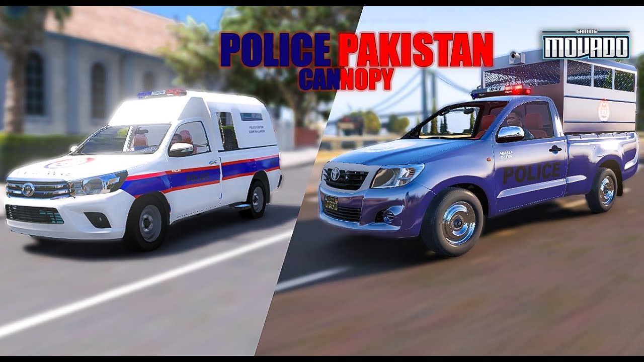 Punjab Police Pakistan New Canopy |Gta v |Movado Gaming |Mod Showcase Cinematics