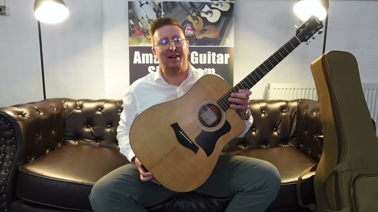 Taylor 110ce Dreadnought Electro Acoustic Guitar - Rimmers Music Reasons To Buy With James