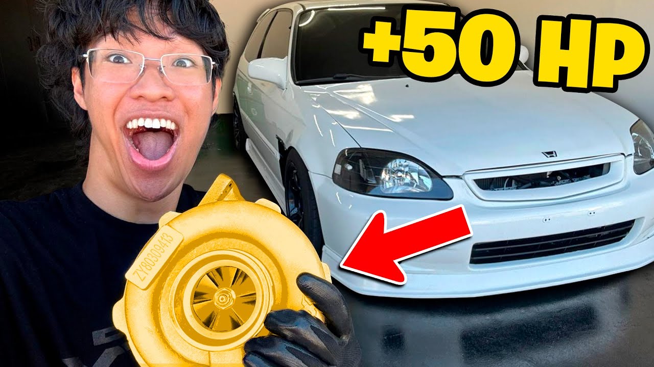 Zmieniam mojego POWOLNEGO Civica w TURBO BESTIĘ! CZ. 1