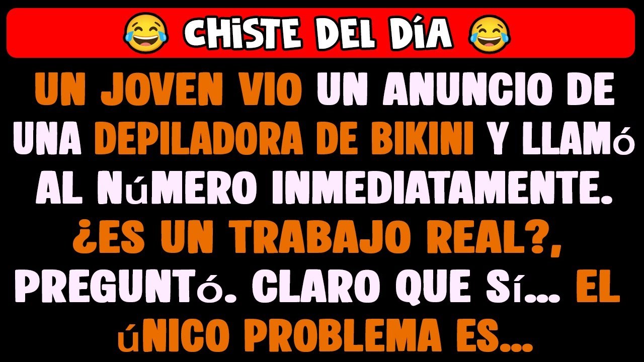 Chiste del Día 😂 | Llamó por una Depiladora de Bikini y NO Era lo que Pensaba 🤯