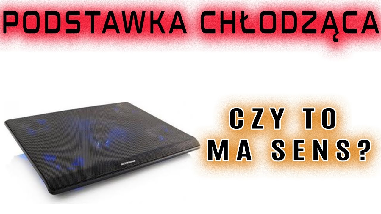 MODECOM SILENT FAN MC-CF15 podstawka chłodząca do notebooka - czy warto i co daje? VBT
