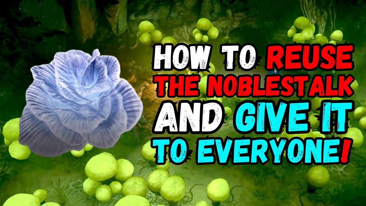 How to REUSE the Noblestalk And Give It to EVERYONE! 🍄 Baldur&rsquo;s Gate 3 Patch 8 Gameplay
