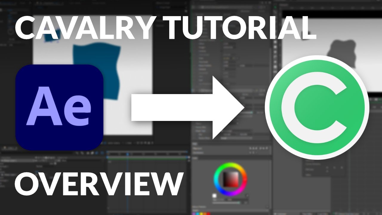 Cavalry Tutorial - Coming from After Effects [An Overview]