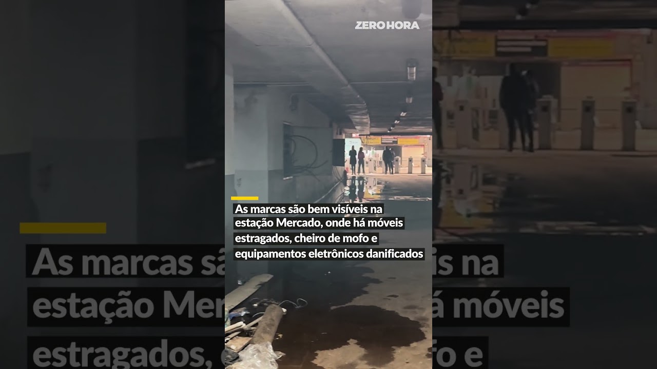 Confira a situa&ccedil;&atilde;o das esta&ccedil;&otilde;es de Porto Alegre mais afetadas pela enchente de maio