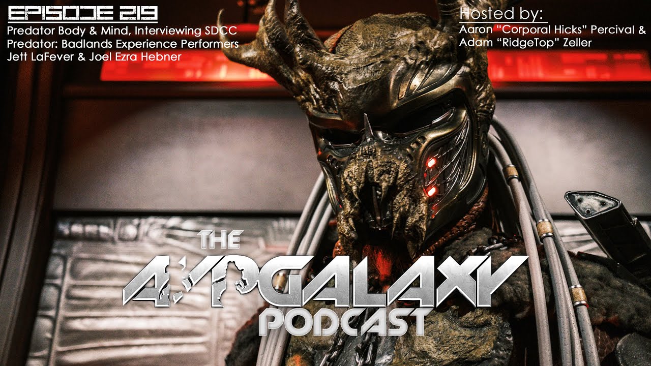 Predator Body & Mind, Interviewing SDCC Predator: Badlands Experience Voice Actor & Performer