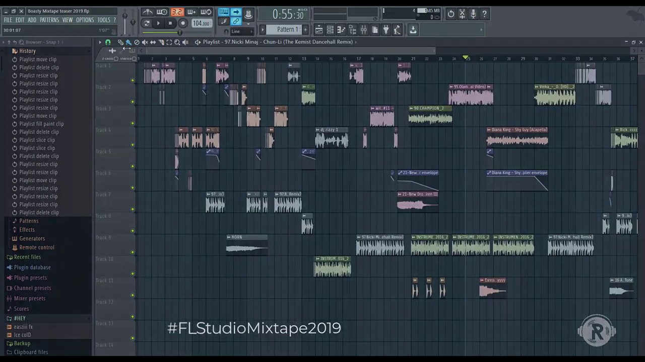 FL Studio Mashup for  Beatmix .Vol 51 intro