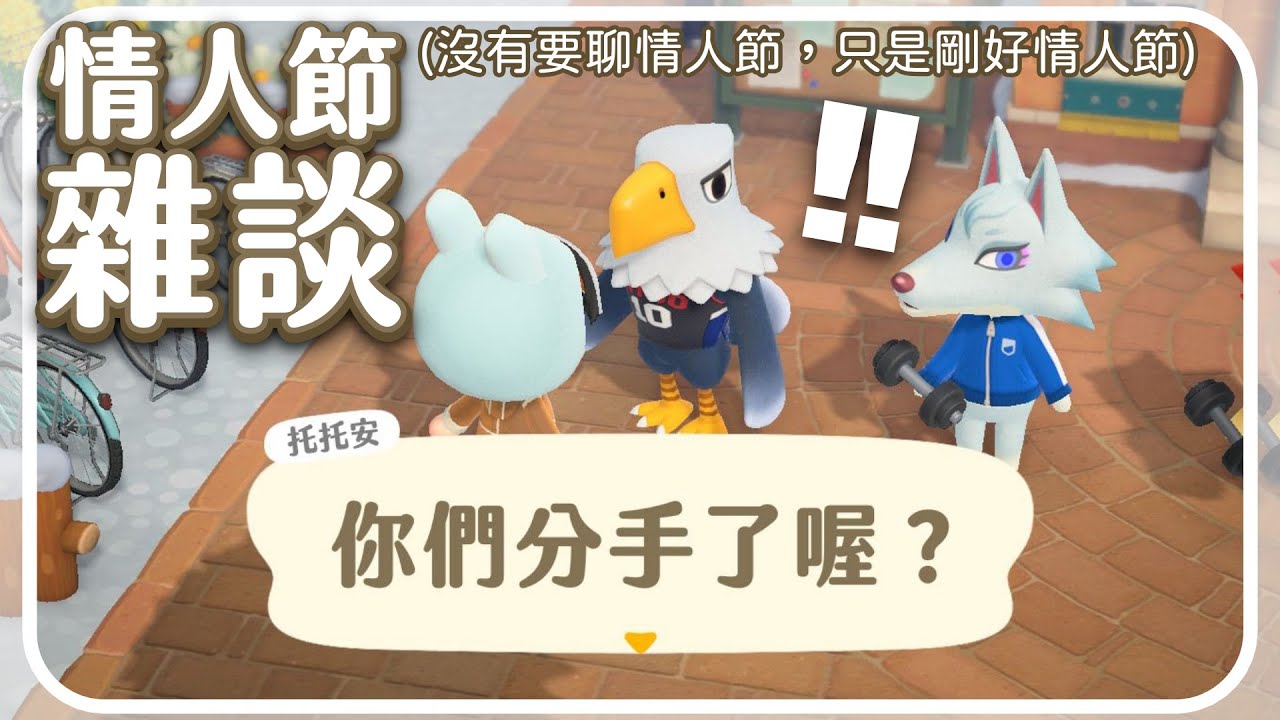 【動森+雜談】今天情人節💌明天托托安生日🎂一起聊聊天吧！初見歡迎！｜ 托托安 #あつまれどうぶつの森 #あつ森 #動物森友會 #ACNH #모동숲