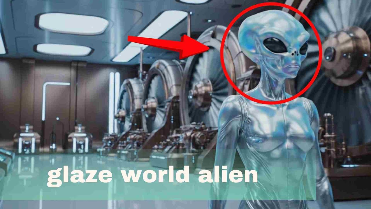 GLAZE WORLD 🌌 The Alien Planet You Were Never Meant to See | Syd Mead Sci-Fi