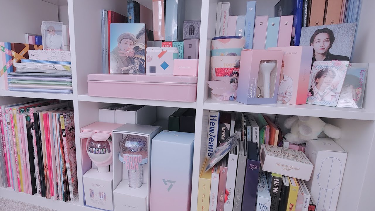 downsizing my seventeen/kpop collection