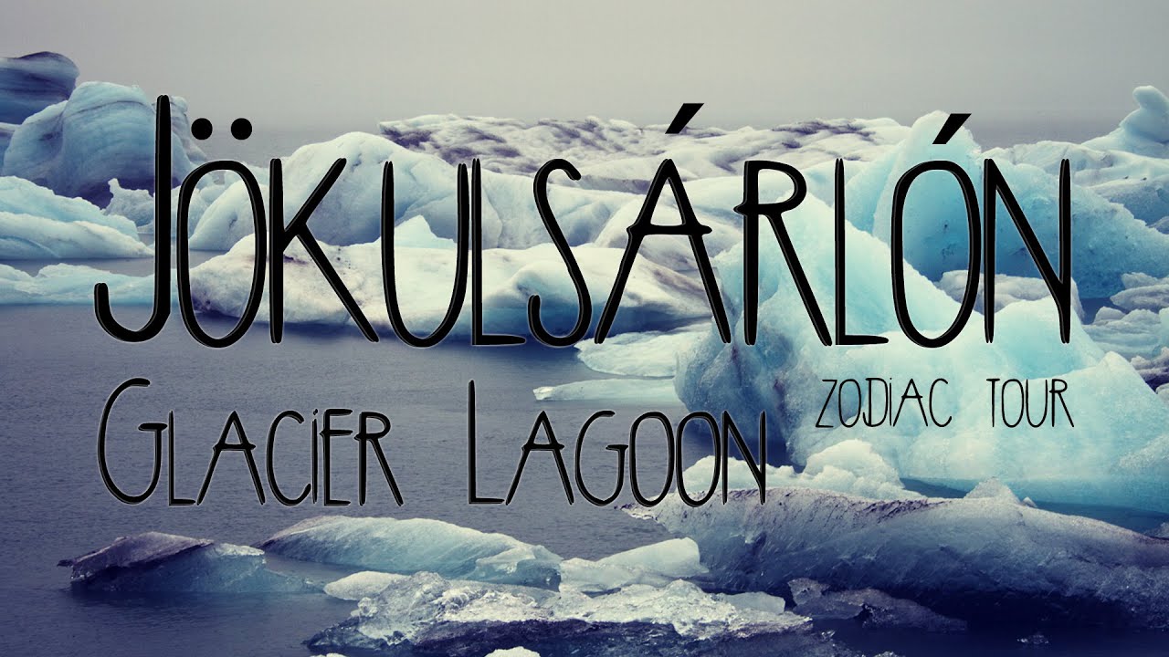 J&ouml;kuls&aacute;rl&oacute;n zodiac tour - Iceland